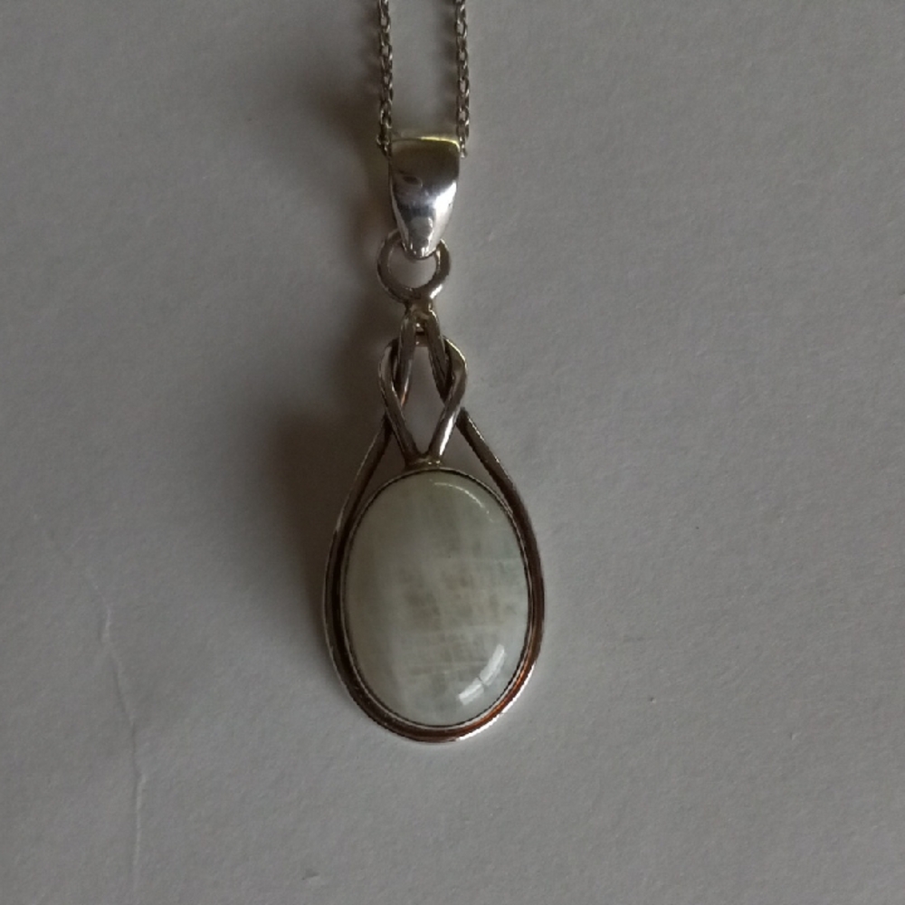 Rainbow Moonstone Pendant